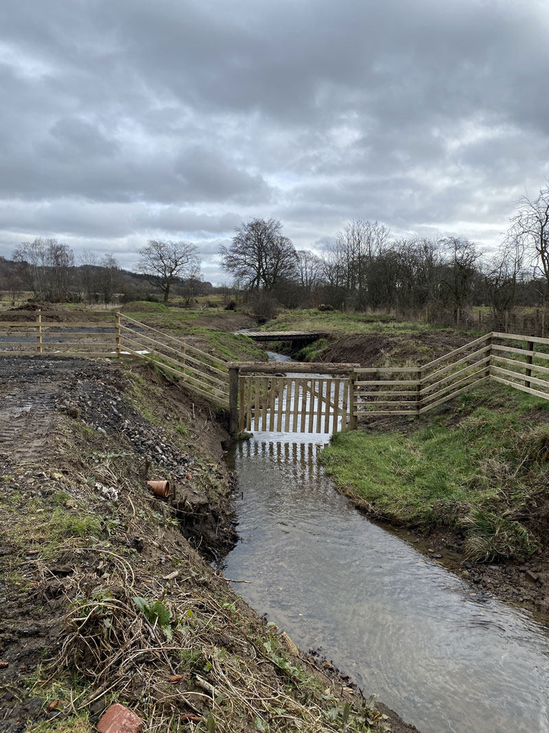 Agricultural groundworking in Kelty | Wild Meadow 2021 gallery image 33
