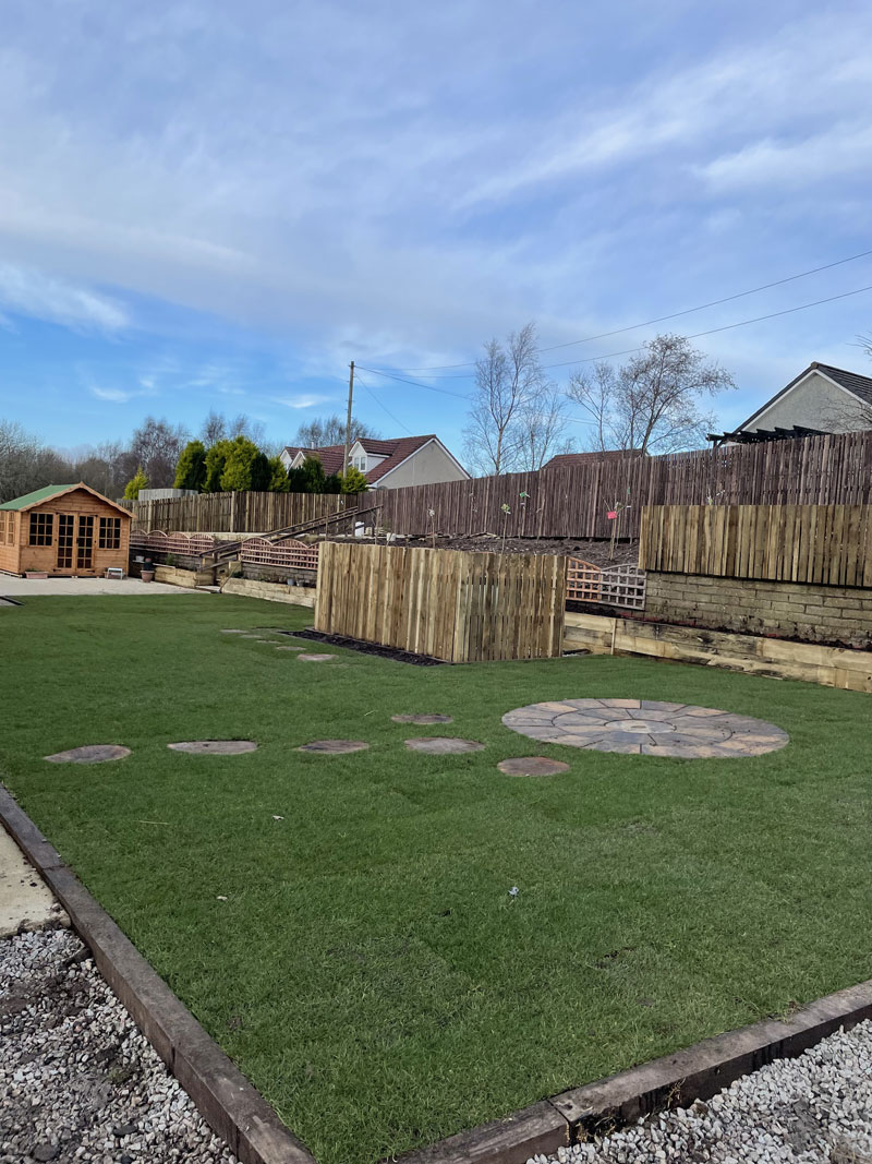 Landscaping in Fife | Wild Meadow 2021 gallery image 1